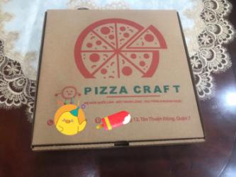 HỘP CARTON ĐỰNG BÁNH PIZZA