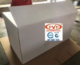 White carton box 3 layer